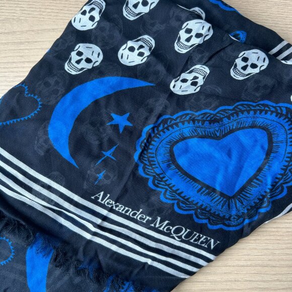 Alexander McQueen Mystical Skull Shawl - Picture 1 of 5